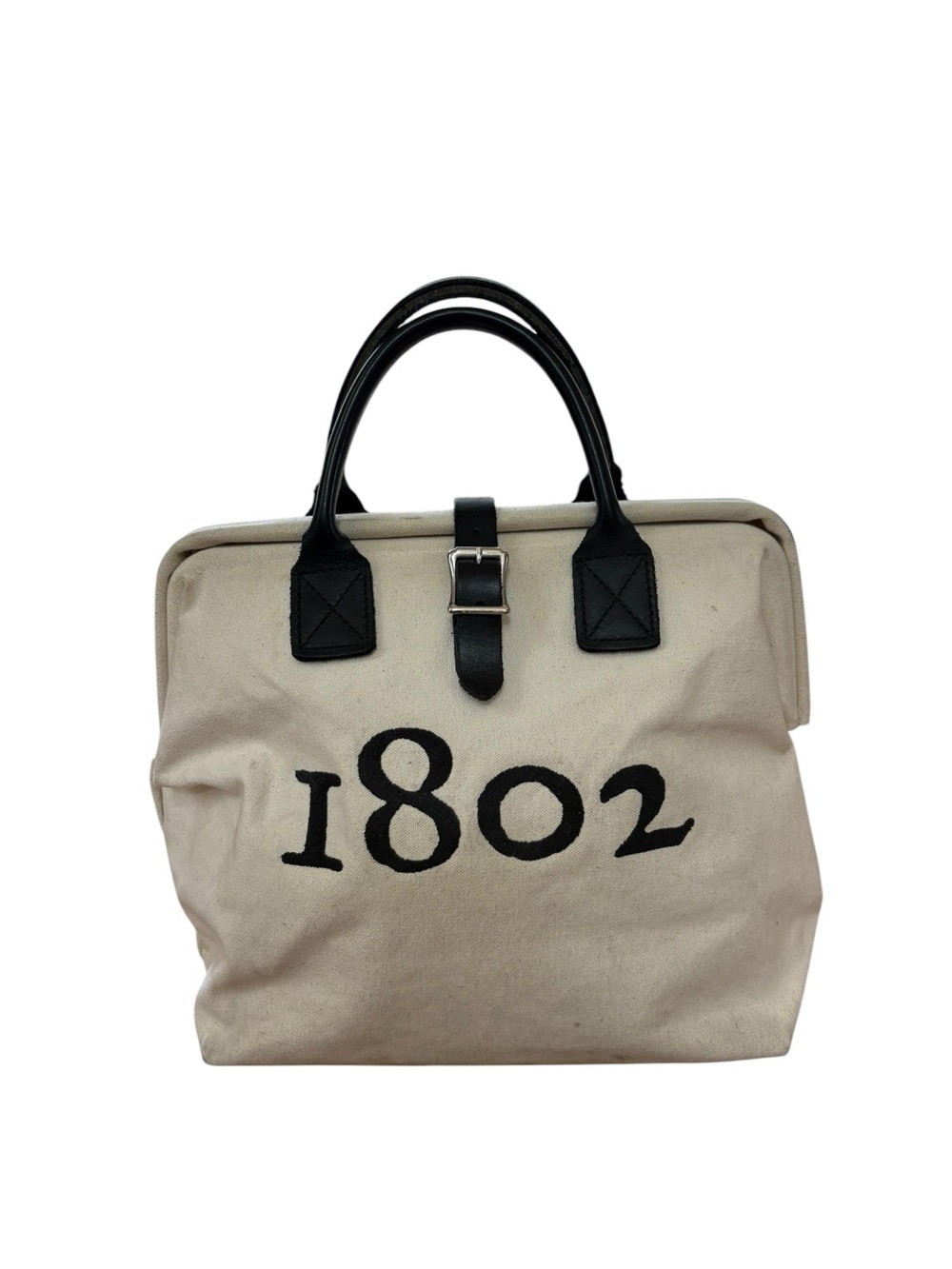 Beekman 1802 Canvas Gladstone Satchel - Rare Heritage Style